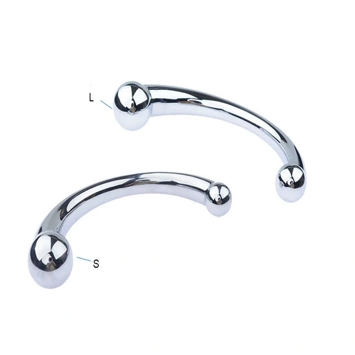 Anal Hooks Hook Steel Ended Anal 5858 Double Elegant Stainless 0108